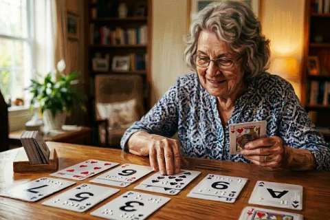 Variante solitaire pour les personnes malvoyantes