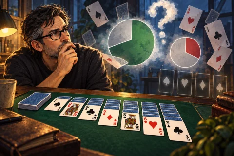 Probabilités de gagner au solitaire